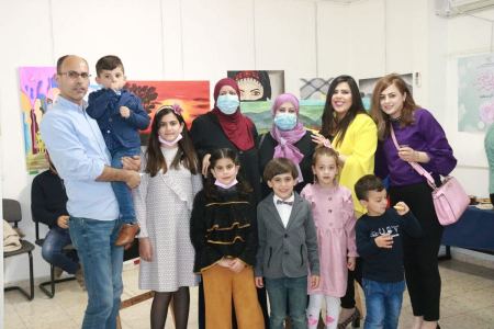 جاليري زركشي في معرض "زهرات وطن" لكوكبة من أطفال سخنين